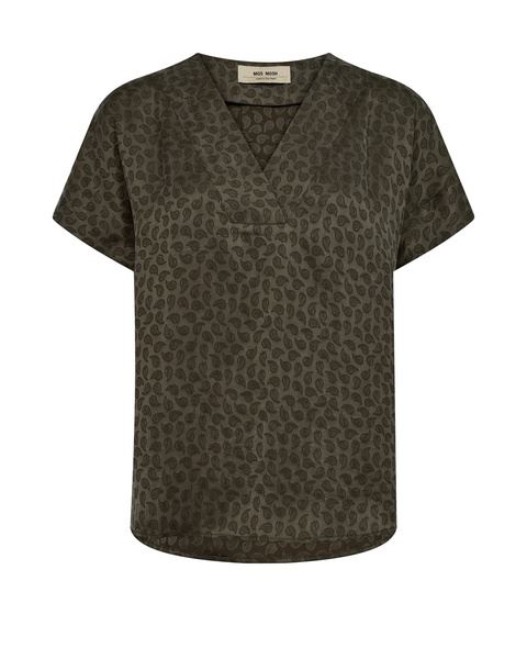 MOS MOSH BLUSE, MMMARGIE PAIS BLOUSE, SEA TURTLE